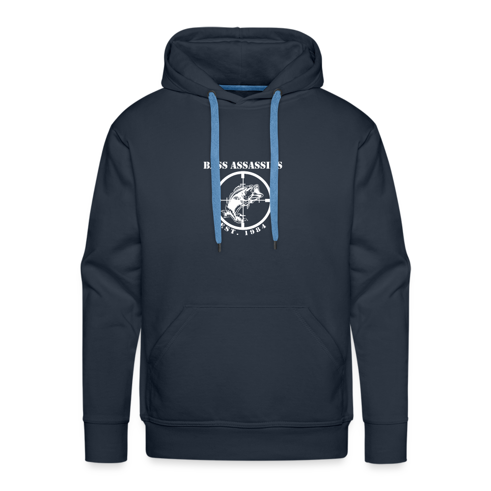 Bass Assassins Logo Full Hoodie - navy