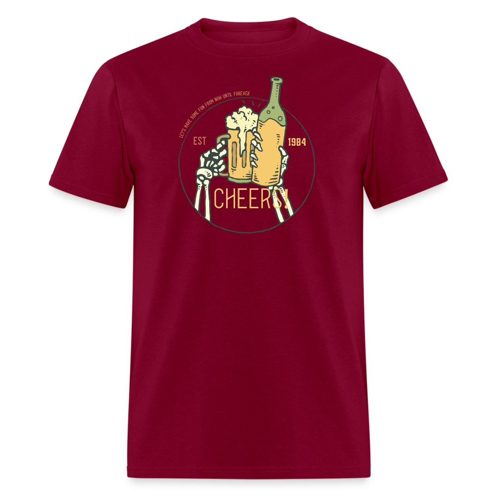 Cheers - burgundy