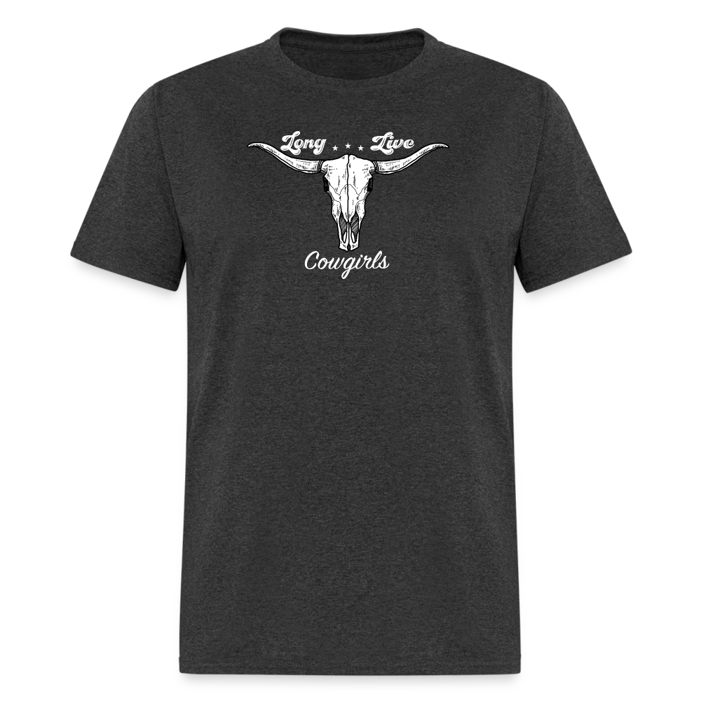 Long Live Cowgirls - heather black