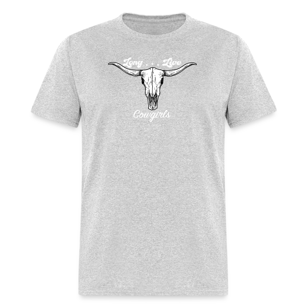 Long Live Cowgirls - heather gray