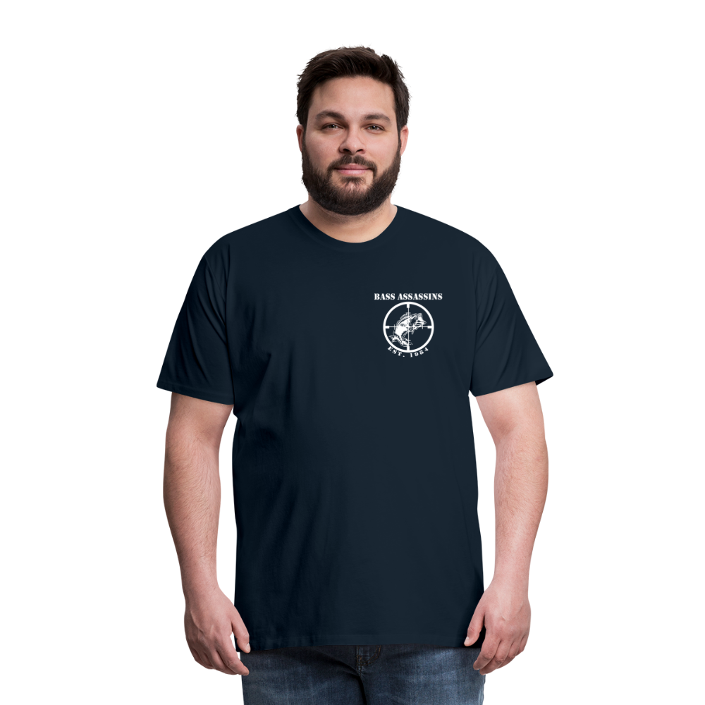 Bass Assassins Full Logo T - deep navy