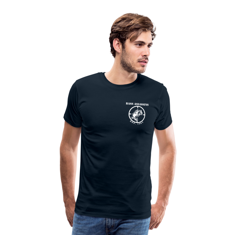 Bass Assassins Full Logo T - deep navy