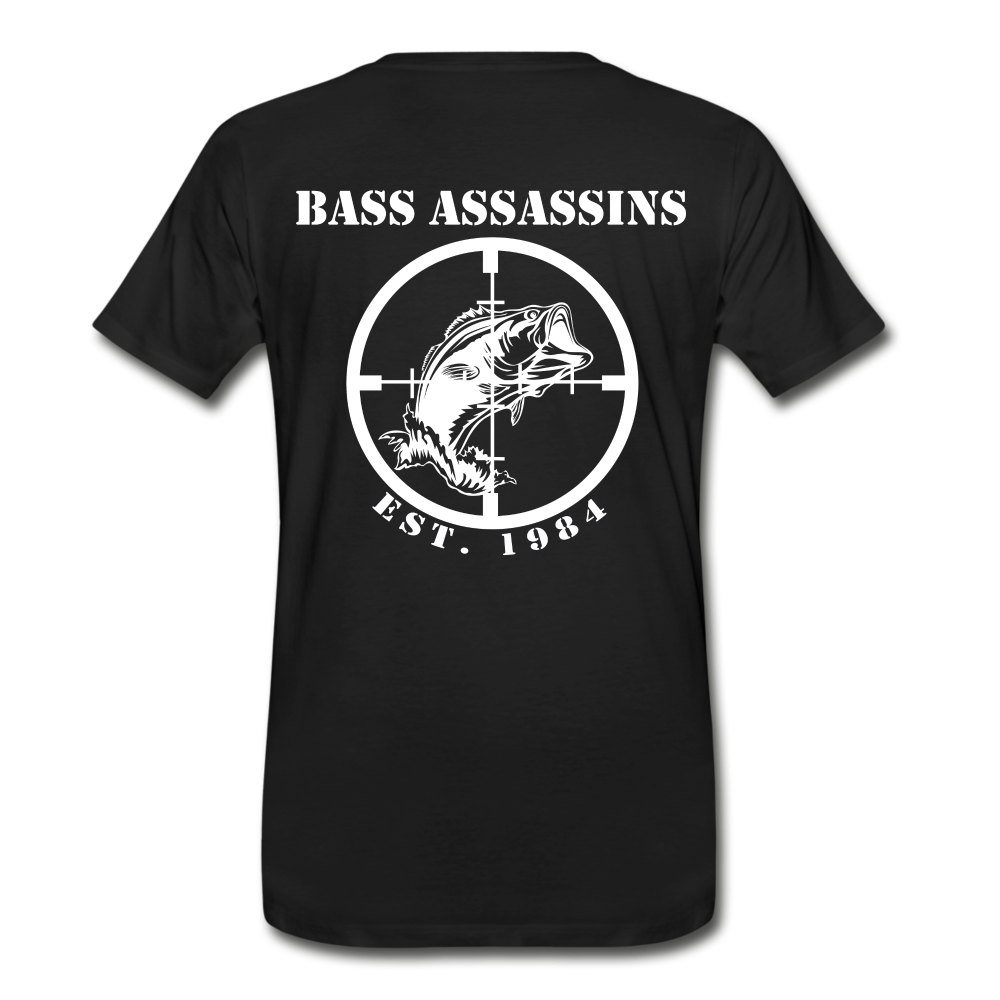 Bass Assassins Full Logo T - black