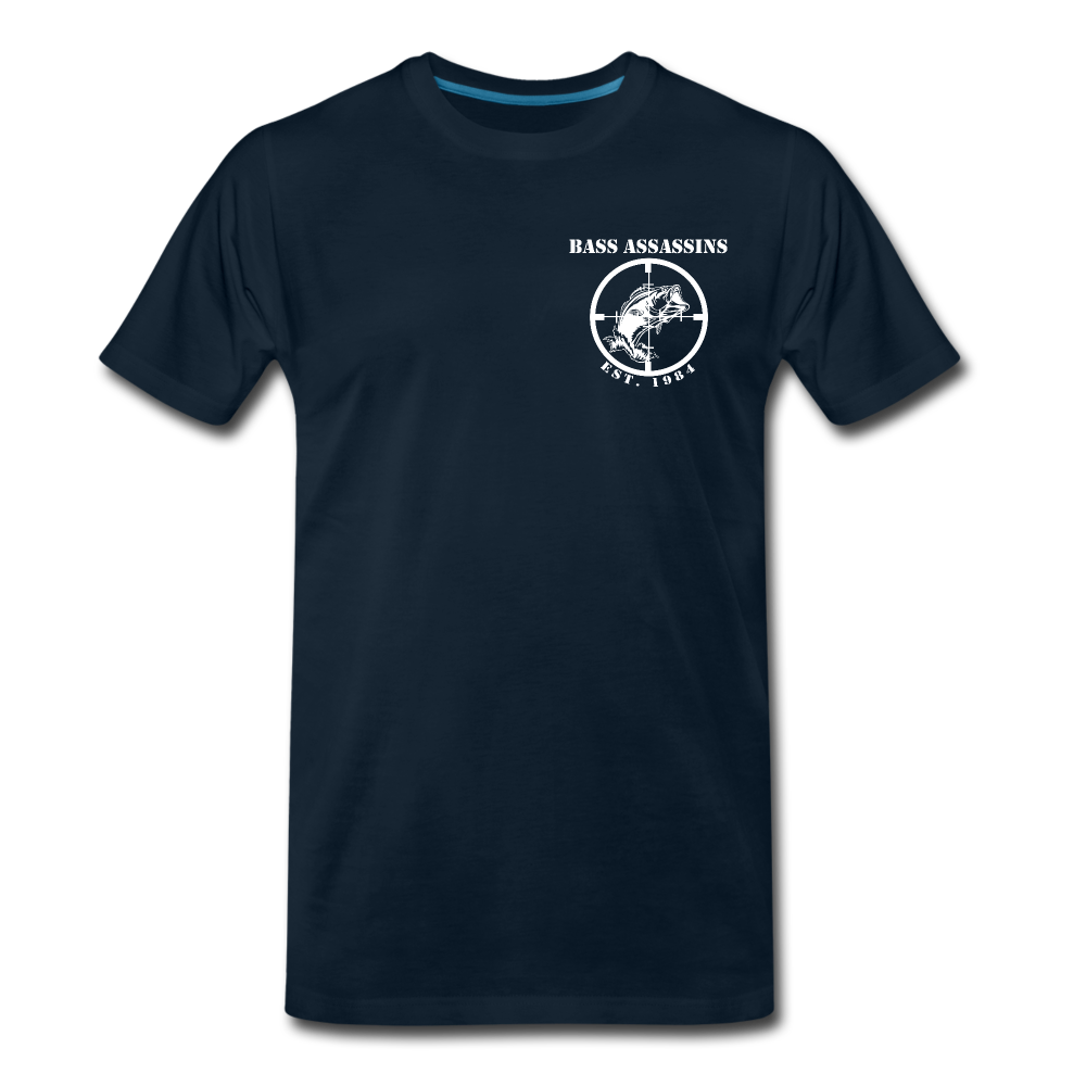 Bass Assassins Full Logo T - deep navy