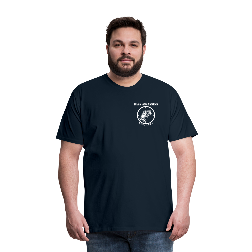 Bass Assassins Full Logo T - deep navy