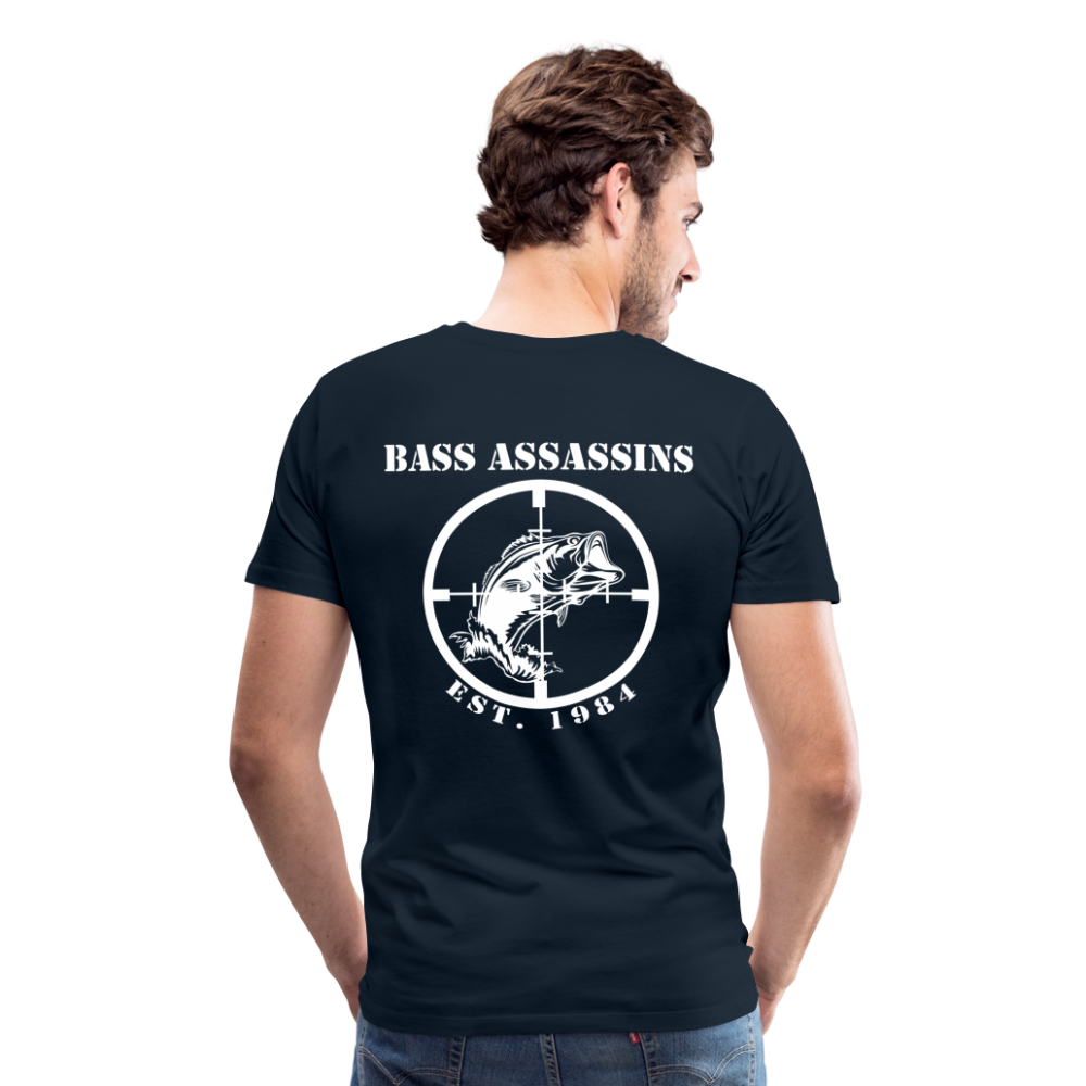 Bass Assassins Full Logo T - deep navy