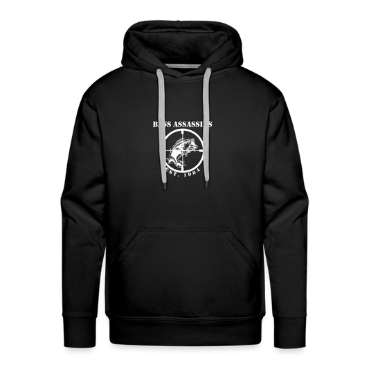 Bass Assassins Logo Full Hoodie - black