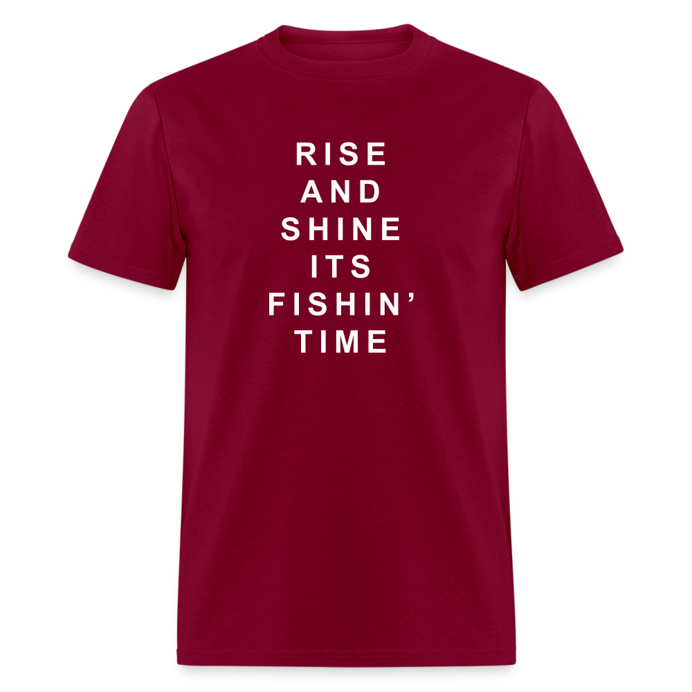 Rise and Shine - burgundy