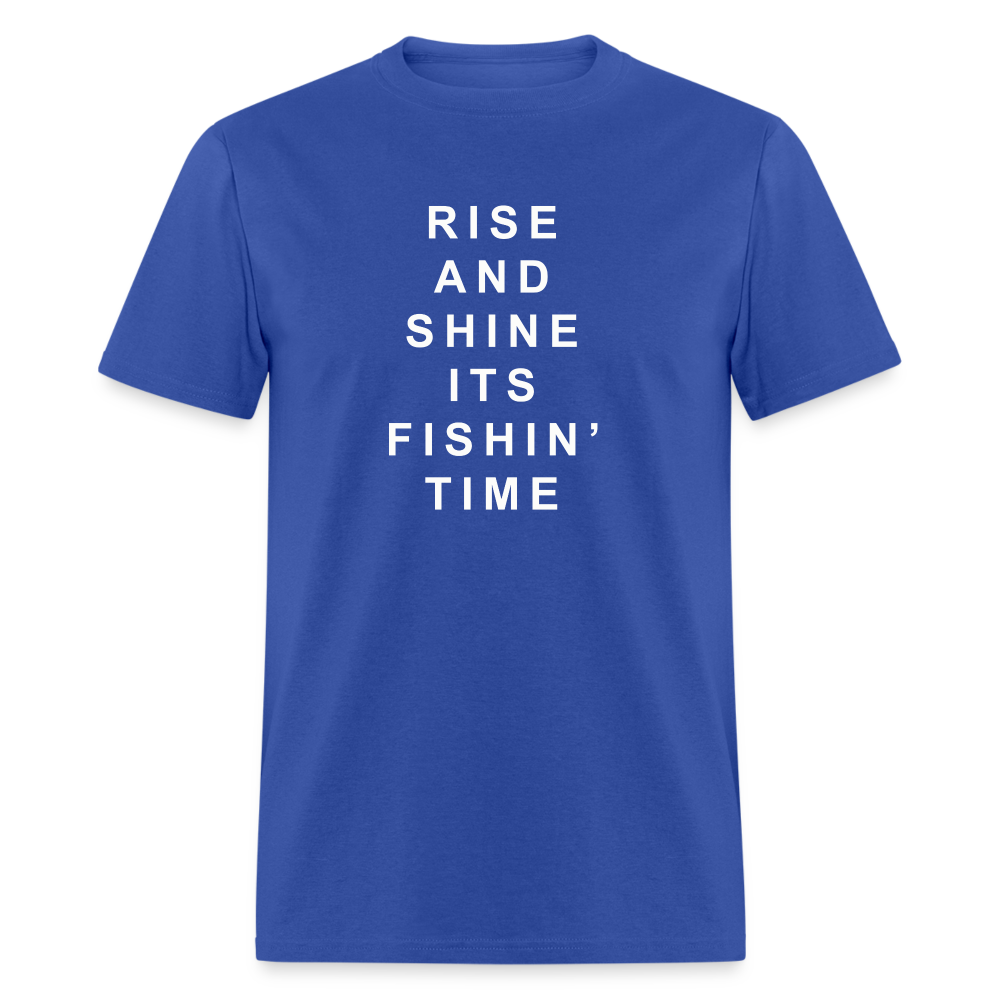 Rise and Shine - royal blue