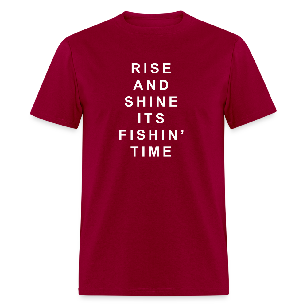 Rise and Shine - dark red