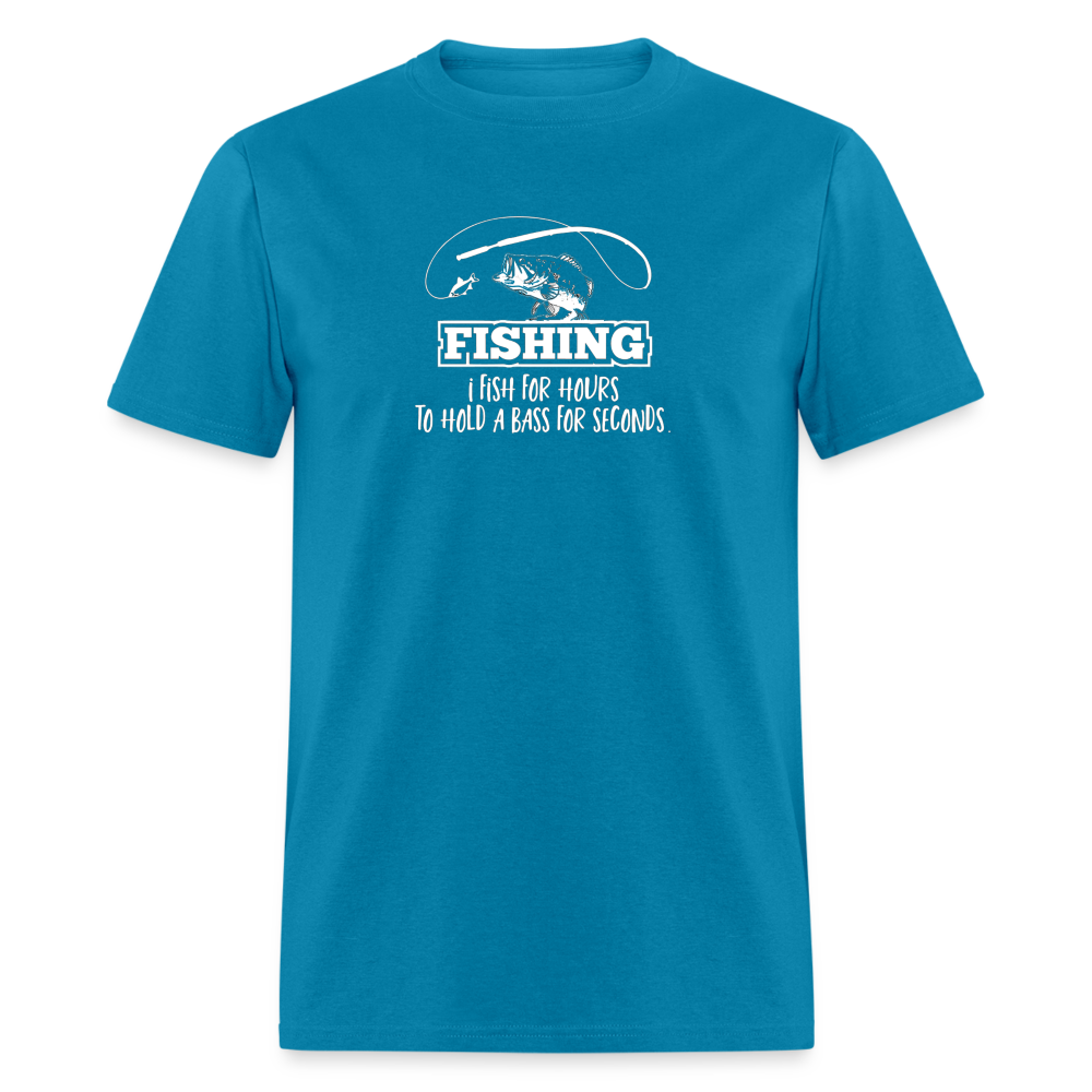 Fishing for Hours T - turquoise